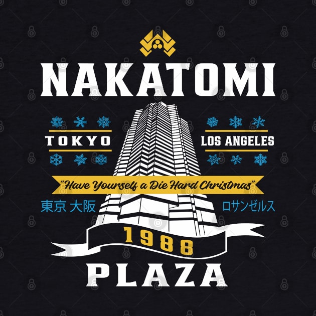 Nakatomi Building Die Hard by Alema Art